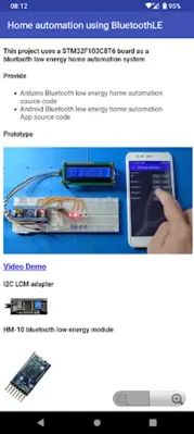 Workshop for STM32 android App screenshot 1